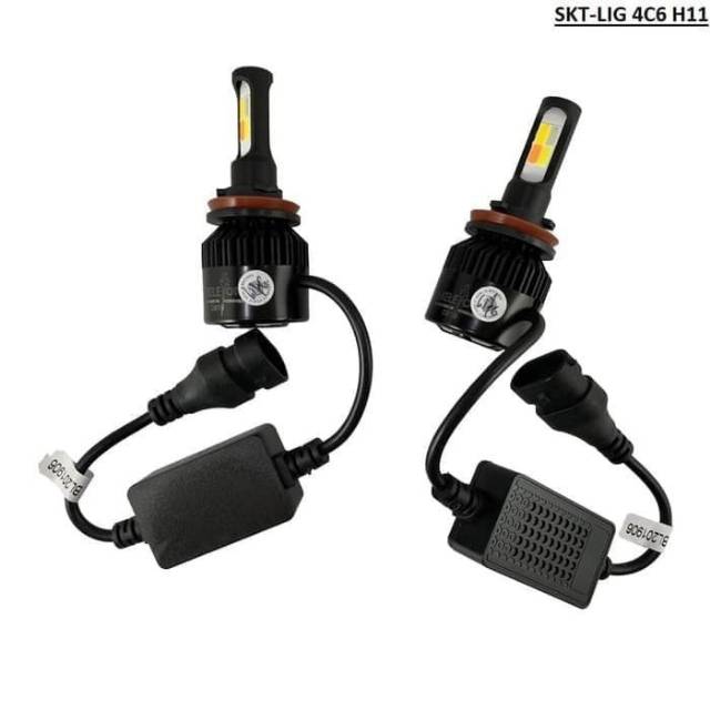 LED HEAD LAMP SKELETON LIG 4C6 H4