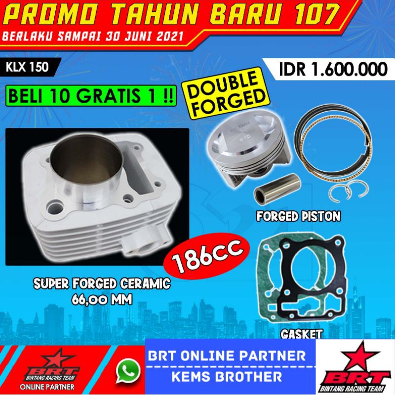 BLOK BRT KLX 66MM CERAMIK