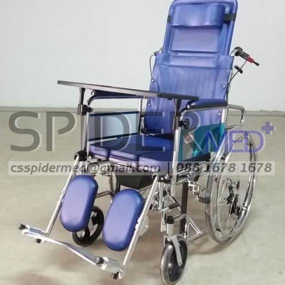 Kursi Roda Avico 4In1 / 4 In 1 / Kursi Roda Baring + Meja Makan + Bab