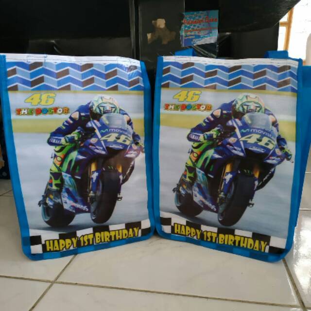 

Tas souvenir ulang tahun spunbond