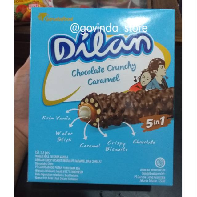 

DILAN# COKLAT CRUNCHY CARAMEL ISI 1BOX12PCS