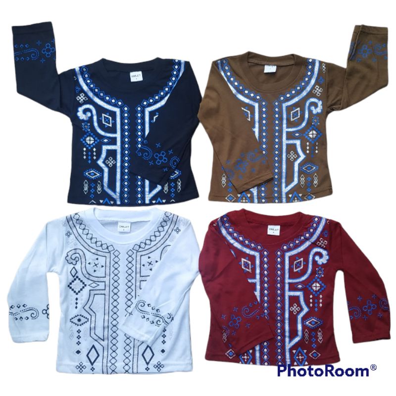 [OTULILI] SETELAN BAJU KOKO ANAK LAKI-LAKI 1-7 TAHUN | SET KEMEJA CELANA PANJANG ANAK COWOK S M L XL