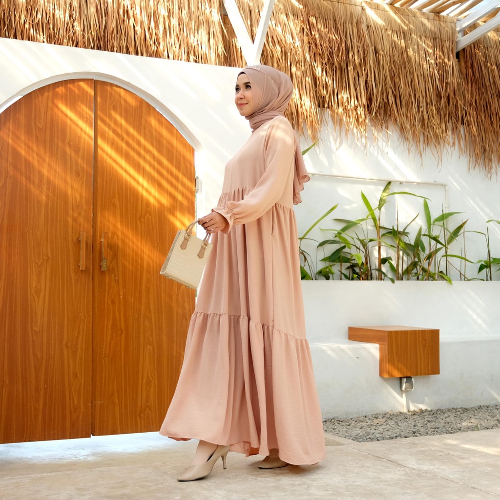 ELSICA DRESS / DRESS POLOS / DRESS KONDANGAN / BUSUI