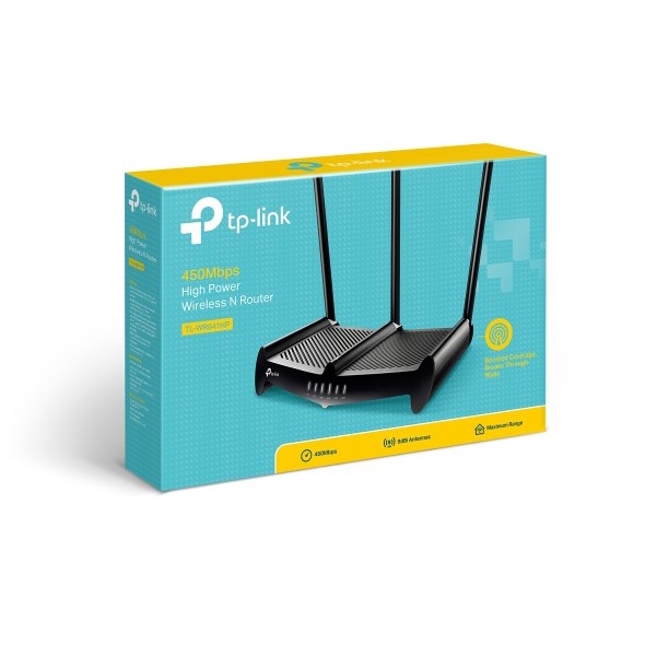 TP-LINK TL-WR 941HP 450Mbps Wireless and High Power Router NEW