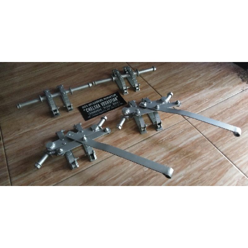 Terot miniatur oleng dan no oling ukuran roda 3 inch dan 4 inch