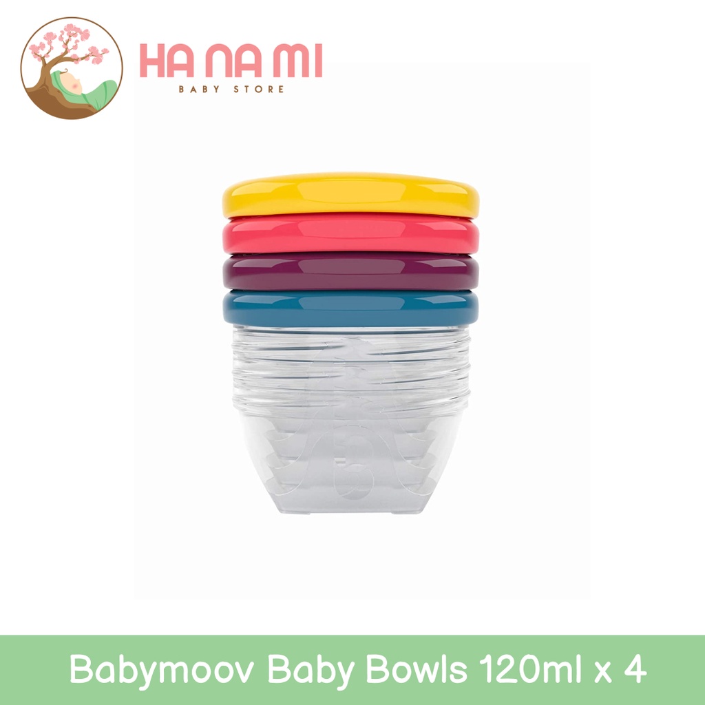 Babymoov Baby Bowls Set - Wadah MPASI BPA Free