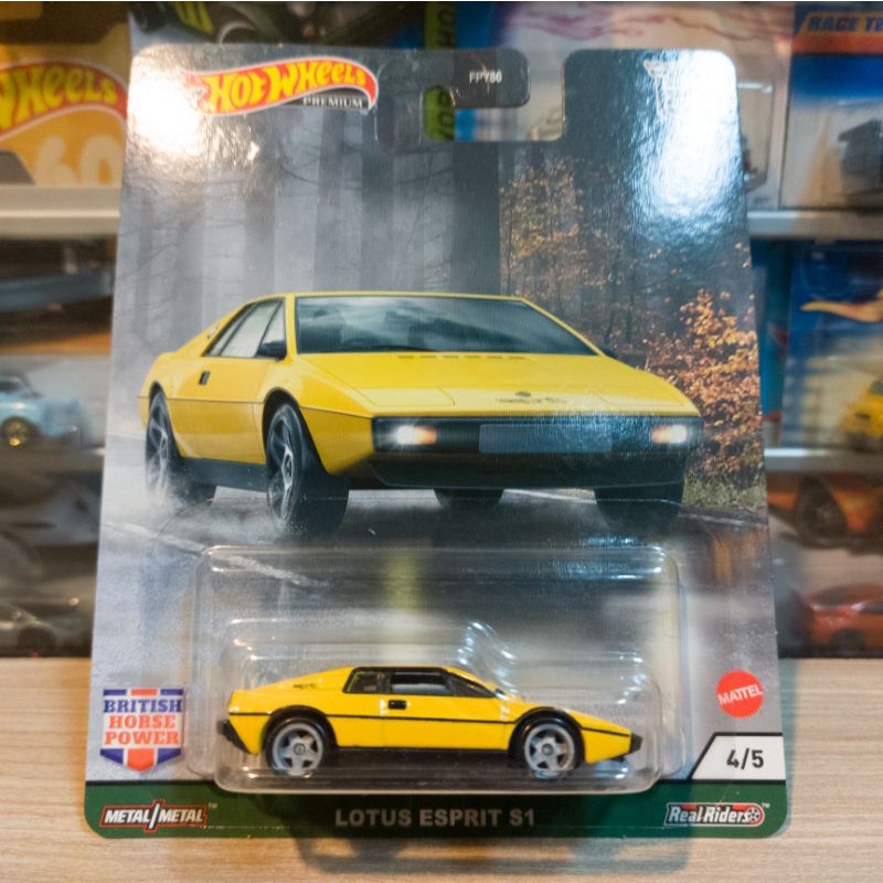 HOT WHEELS LOTUS ESPRIT S1 - BRITISH HORSE POWER - PREMIUM