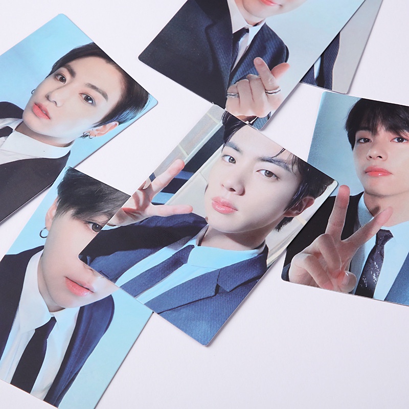 7 / 8pcs / set Kartu Foto BTS BBC PORTABLE