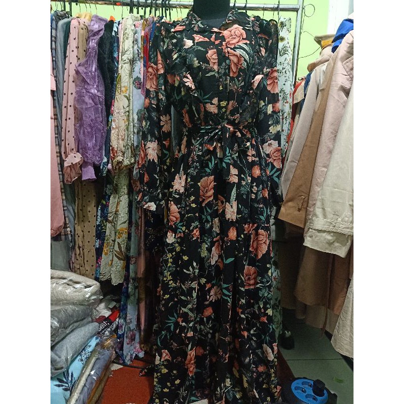 Gamis meijiwang // gamis ceruty meijiwang // gamis Ceruti babydoll // gamis busui