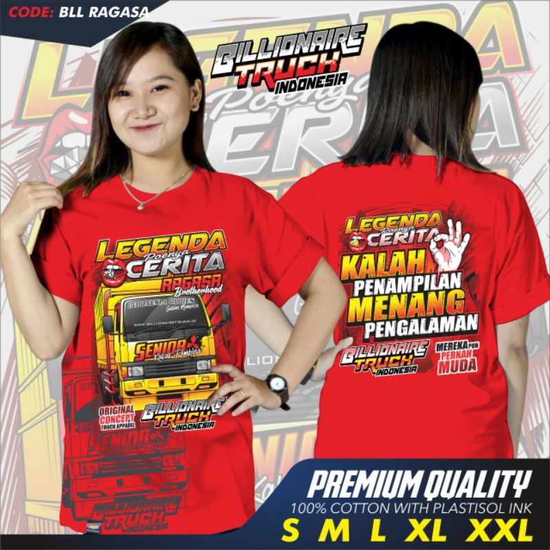 kaos Truck Ragasa Original Billionaire Truck Indonesia