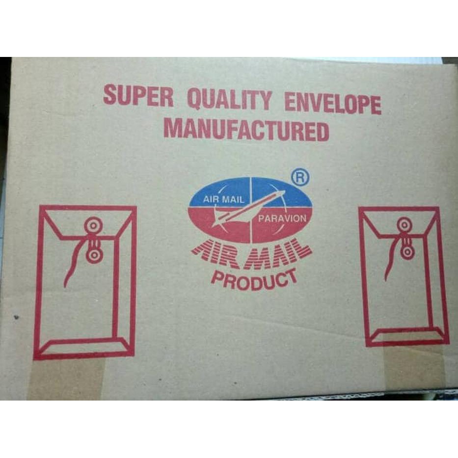 

ONSALE Amplop Coklat Airmail 310 TaliAmplop lamaran kerja GROSIR