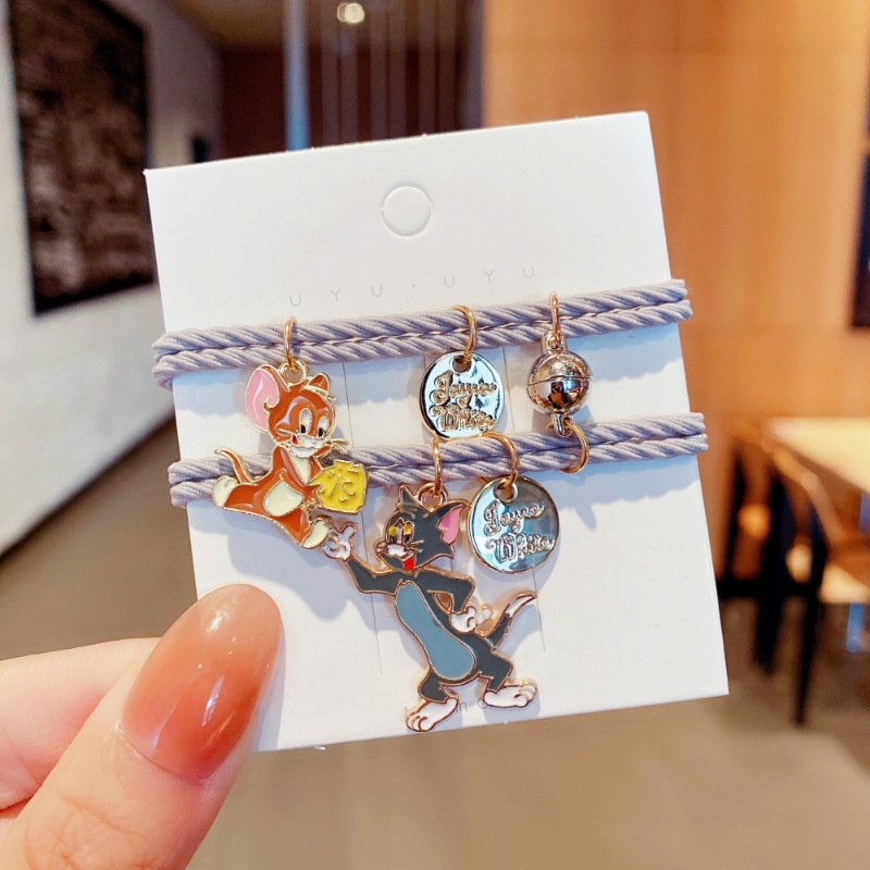 2 / 1 Set Gelang Pasangan Motif Kartun Untuk Pria Dan Wanita
