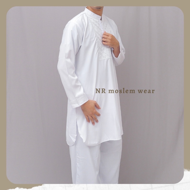 SETELAN BAJU KOKO PAKISTAN / SETELAN IHROM PRIA DEWASA / BAJU KOKO DEWASA kode STP