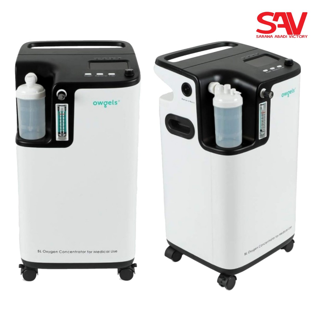 OWGELS oxygen concentrator 5 liter OZ-5-01TW0 Germany Tech Konsentrator Oksigen Terapi Pernafasan