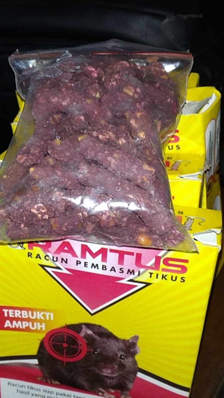 Ramtus Obat Racun Tikus Langsung Mati Kering Tidak Bau Sangat Ampuh Racun Pembasmi Tikus 4 Pack