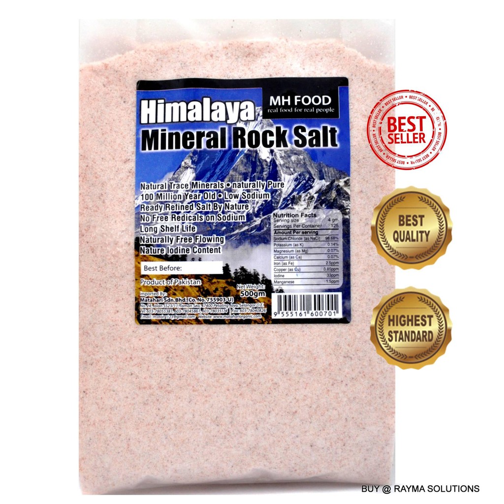 

MH FOOD himalayan salt 500g