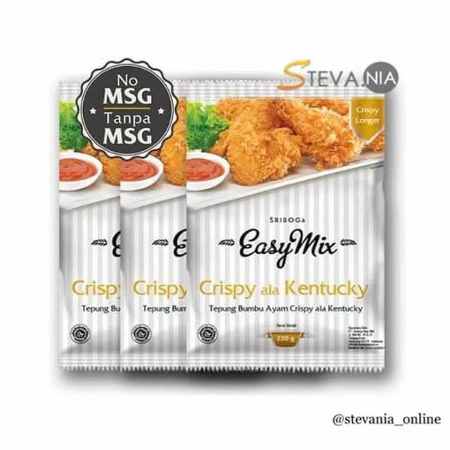 

SRIBOGA EASY MIX CRISPY ALA KENTUCKY 220GR