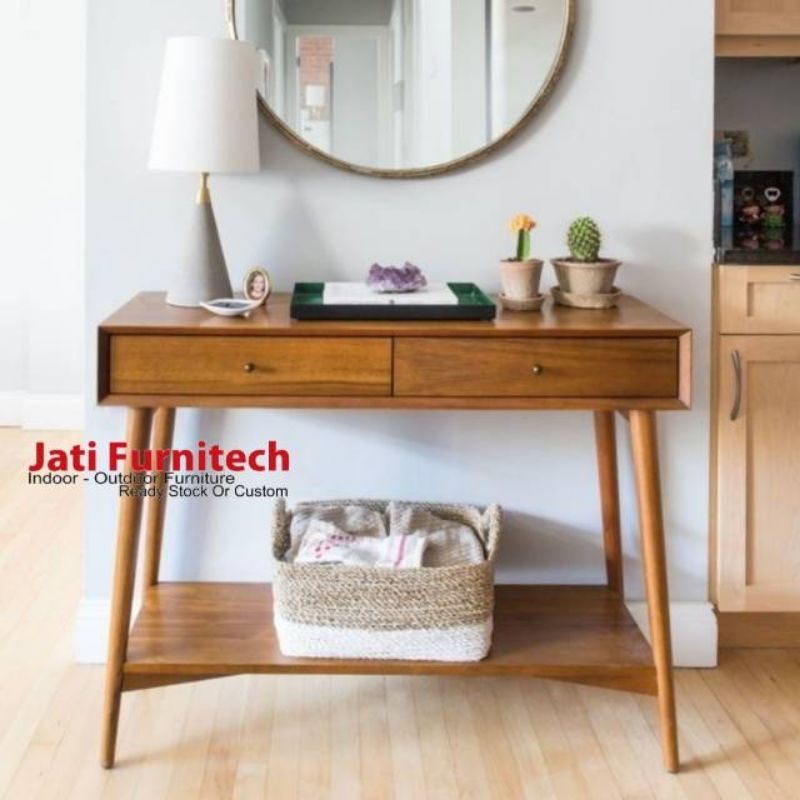 Meja Konsul Jati // 100x40x80
