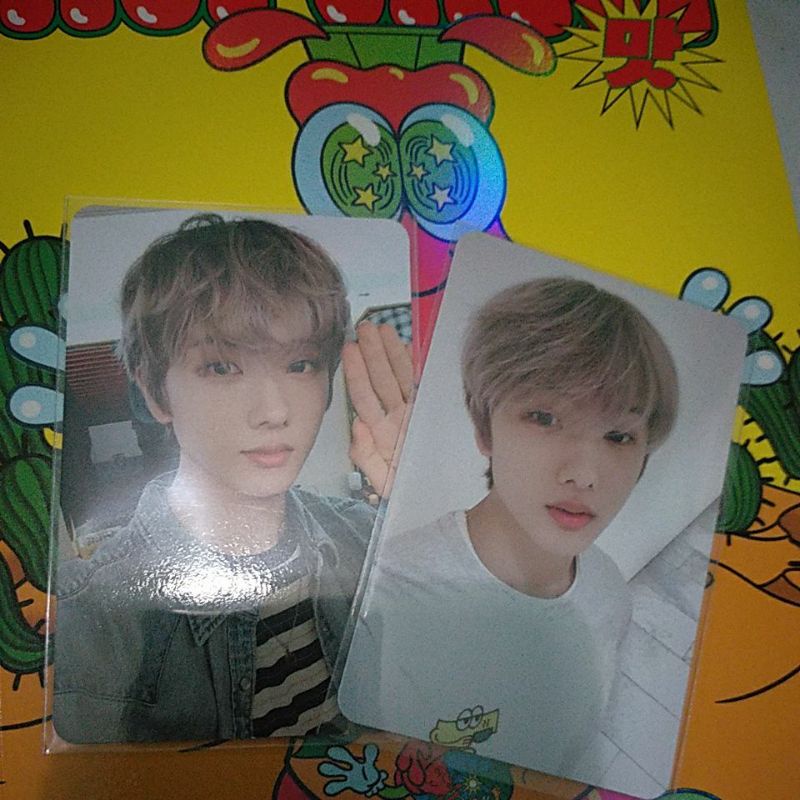 Jisung chilling hot sauce