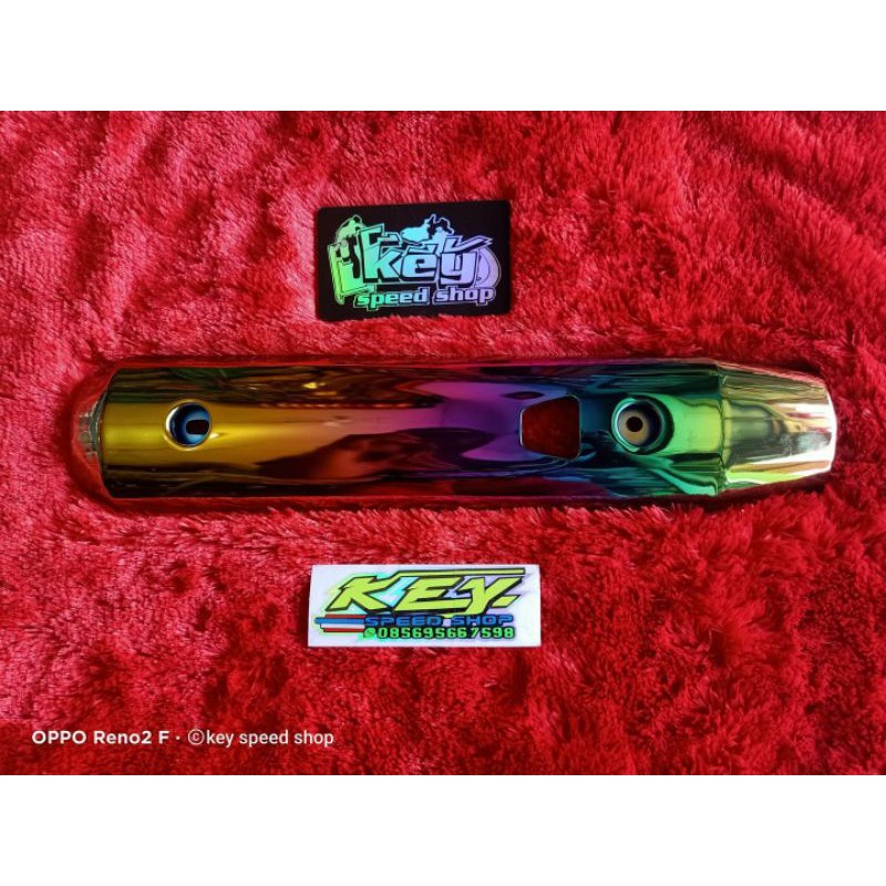 Tameng kenalpot Rainbow Yamaha Nouvo