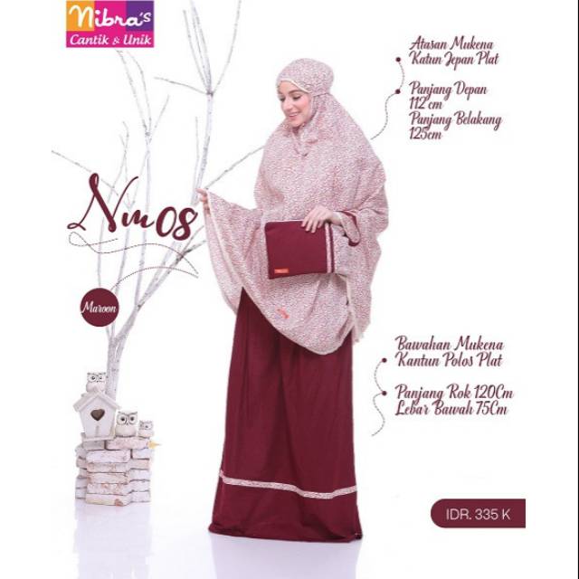 MUKENA DEWASA NIBRAS NM 08