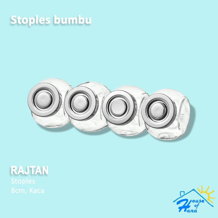 

Rajtan Tempat Penyimpanan Bumbu Dapur 4pc