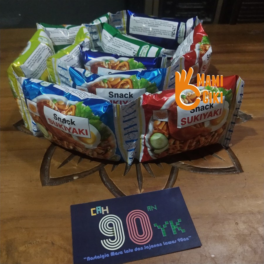 

Snack SUKIYAKI. SNACK JADUL 90an isi 10 bungkus lebih besar [HARGA MURAH]