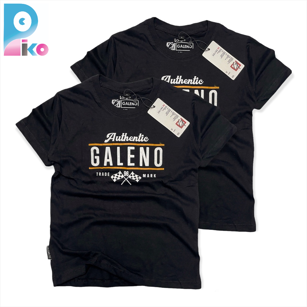 Baju kaos anak laki-laki usia 1-12 tahun bahan katun kombed