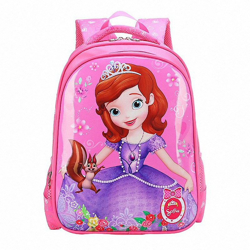 Mainland Tas Ransel Backpack Anak Sekolah Karakter Kartun Frozen Hello Kitty Sofia Lucu Murah TRA101