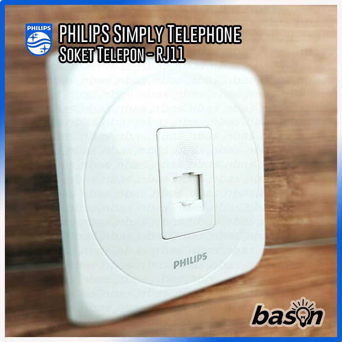 PHILIPS Simply Telephone | Socket Telephone RJ11