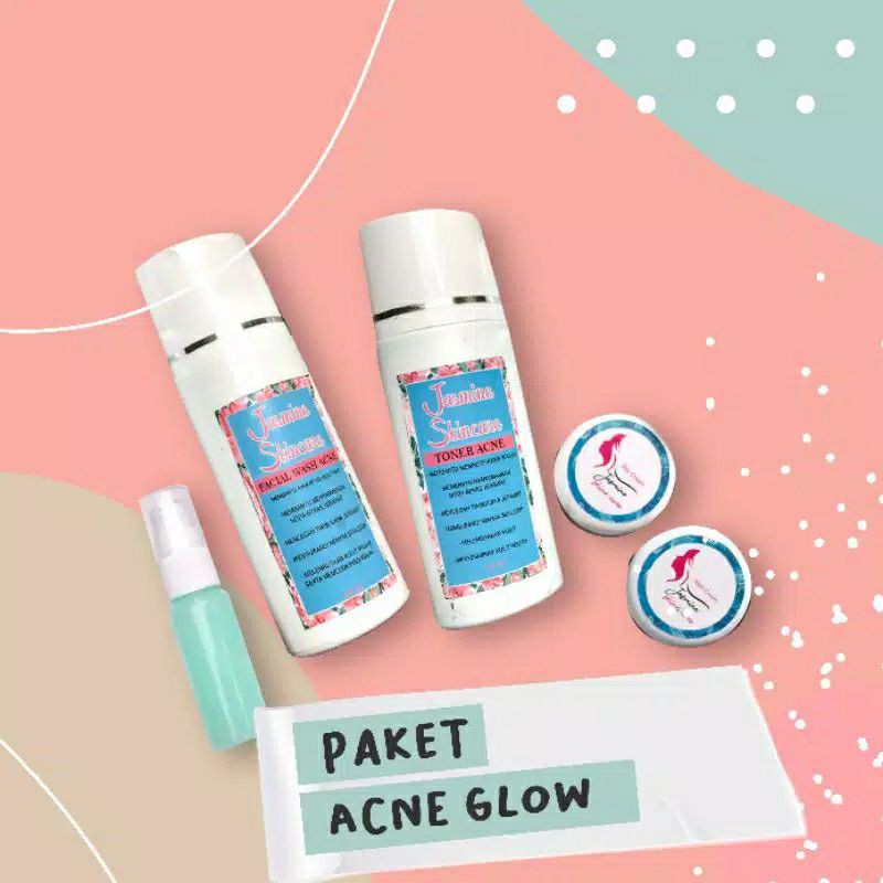 jasmine Skincare Paket (Acne lengkap tanpa serum)