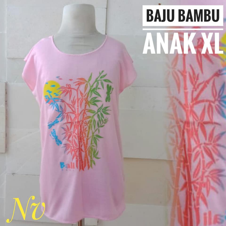 BAJU ANAK BAMBU UK.XL ( UMUR 7 - 10 TAHUN )