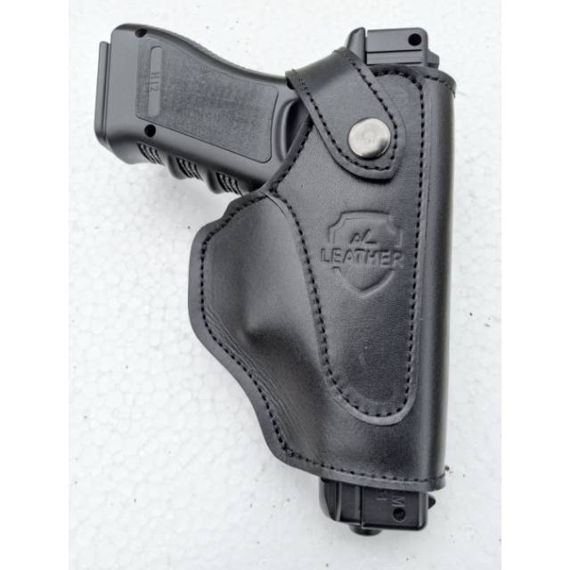 Holster Sarung Pistol Kulit Glock