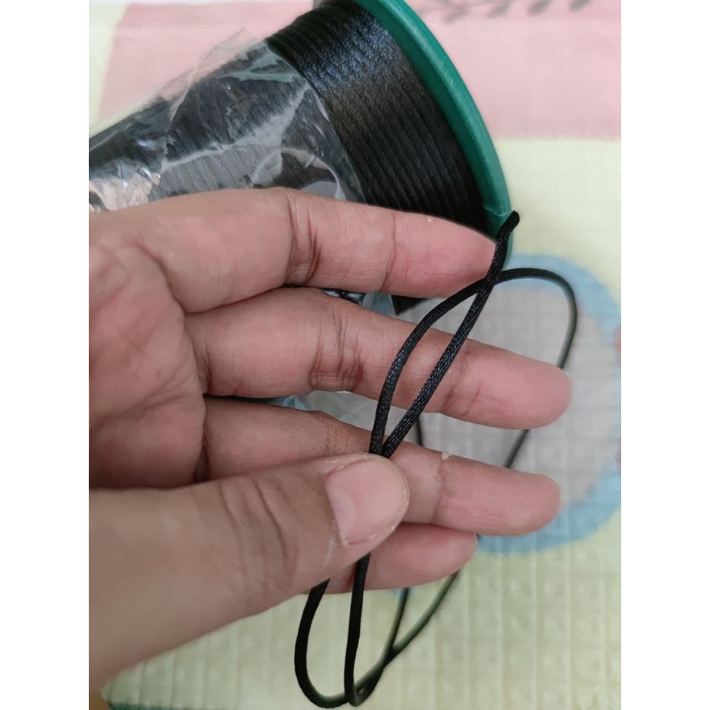 tali satin/tali cina uk 2 mm/untuk gelang, kalung /m