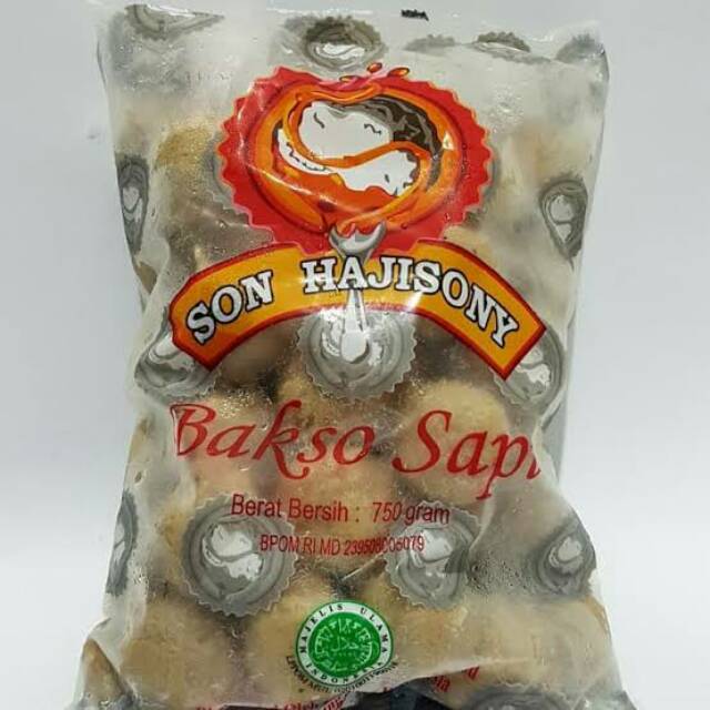 Jual Bakso Son Haji Sony Asli L Indonesia Shopee Indonesia