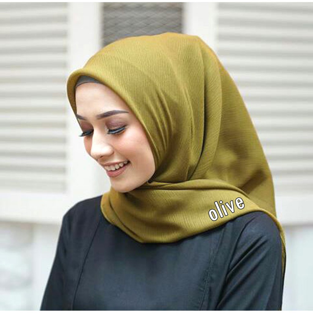 Hijab Segiempat Corn Skin