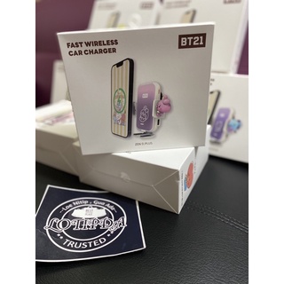 Image of thu nhỏ READY STOCK - BT21 FAST WIRELESS CAR CHARGER OFFICIAL FROM LINE FRIENDS STORE #6