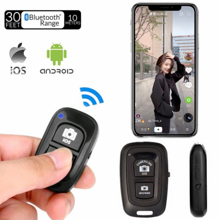 Tomsis Bluetooth - Tombol Narsis - Remote Shutter For Andorid &amp; IOS