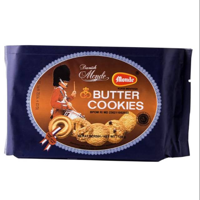 

Monde Butter Cookies 150G - bloramart