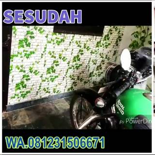  Wallpaper  Dinding  3d  Pohon Kotak  3D  Purple PVC Anti Air 