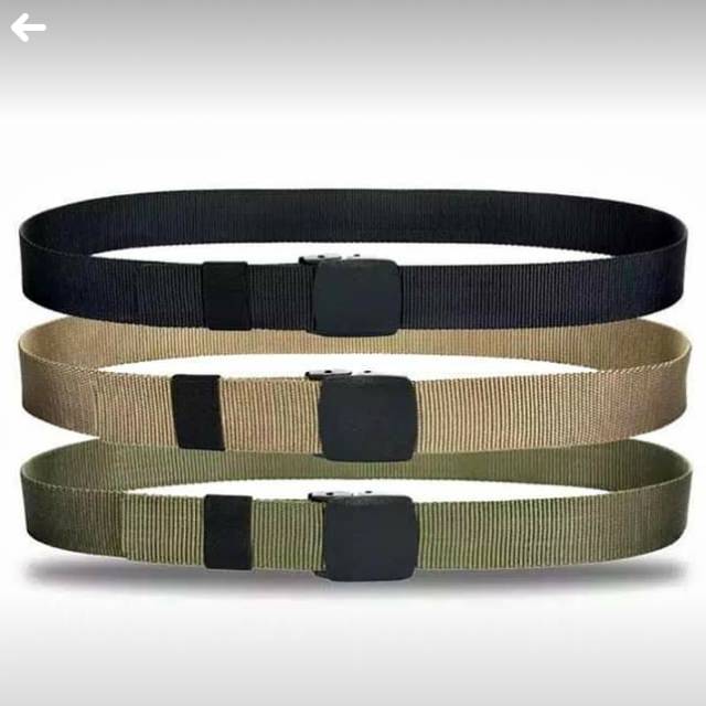 

Sabuk Plastik Canvas Non Metal Automatic Buckle