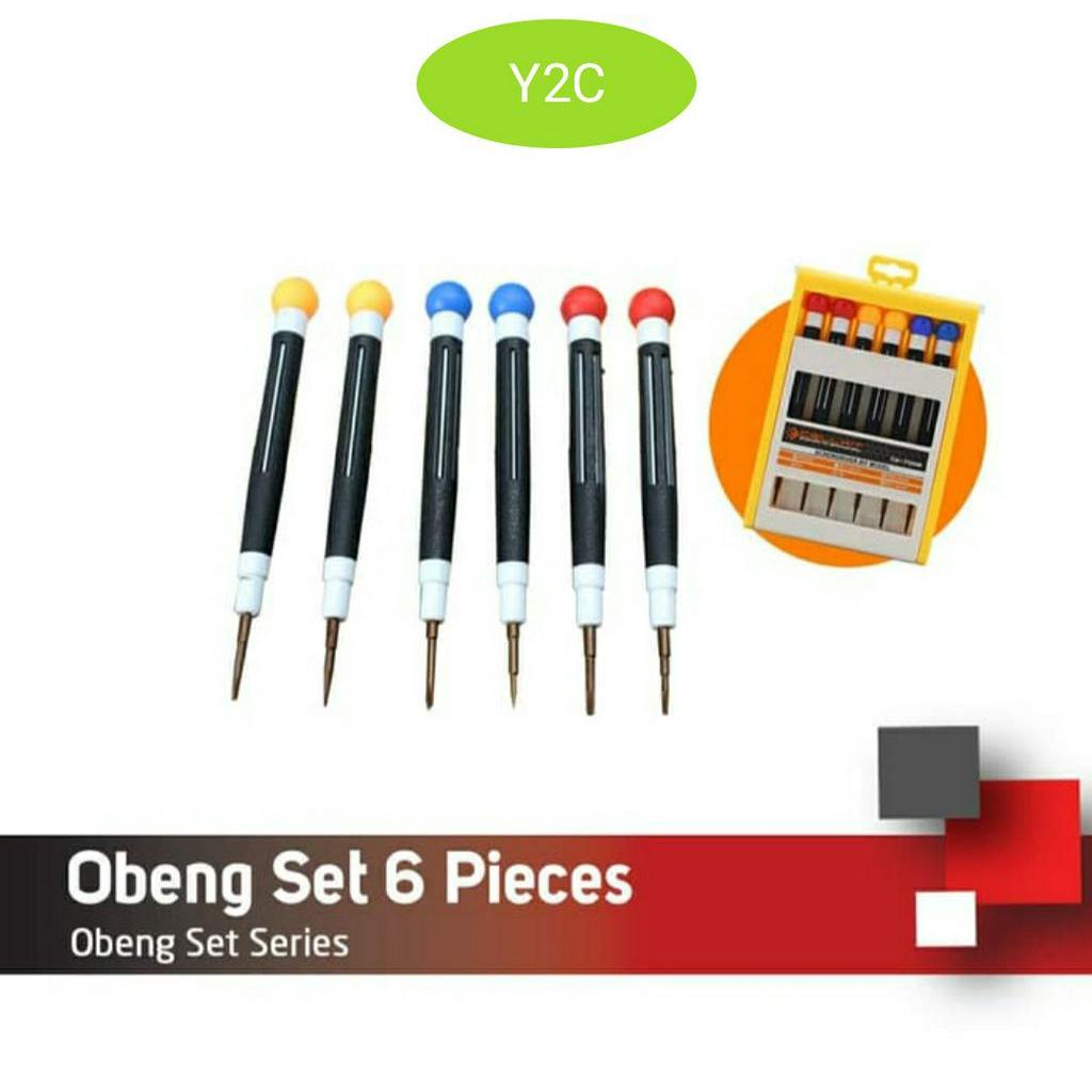 OBENG SET CELLKIT 7006 ISI 6 PIECES / ALAT SERVIS HP