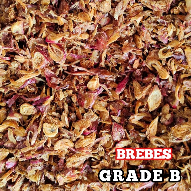 

ADY78 BANG GORENG BREBES 1 KG GRADE B DAN GRADE C / BANG MERAH GORENG / BRAMBANG GORENG
