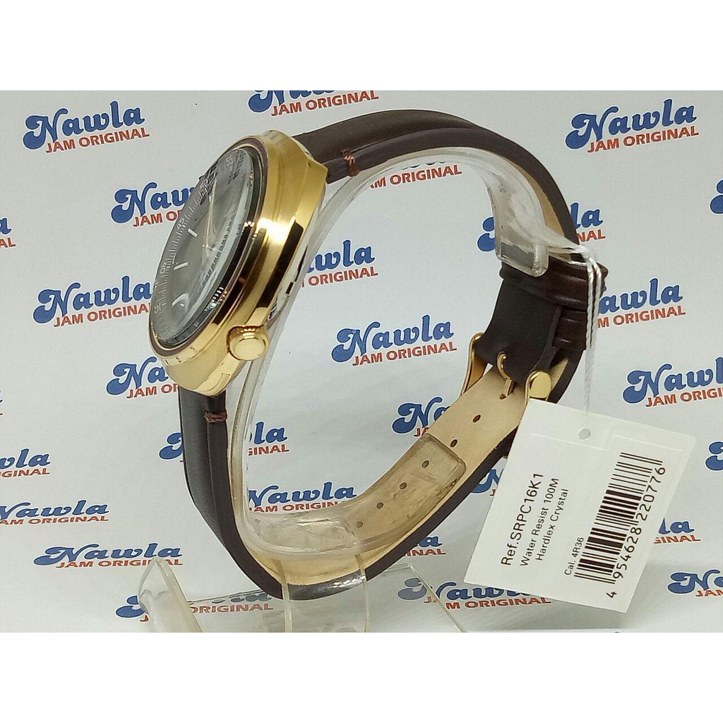 Seiko Automatic SRPC16K1 Recraft Gold IP Case - Jam Tangan Pria SRPC16