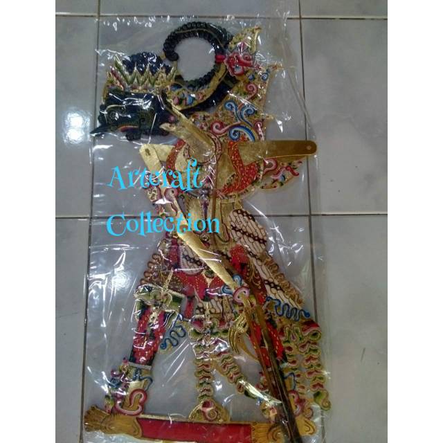 Wayang kulit kerbau gatotkaca halus
