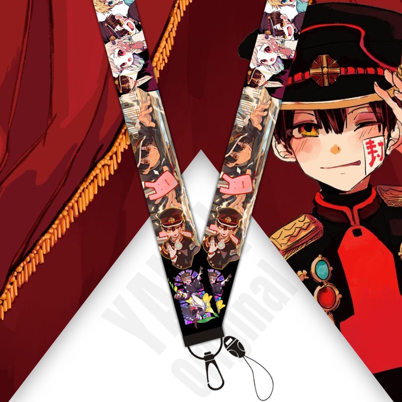 Tali lanyard Motif anime Untuk Handphone