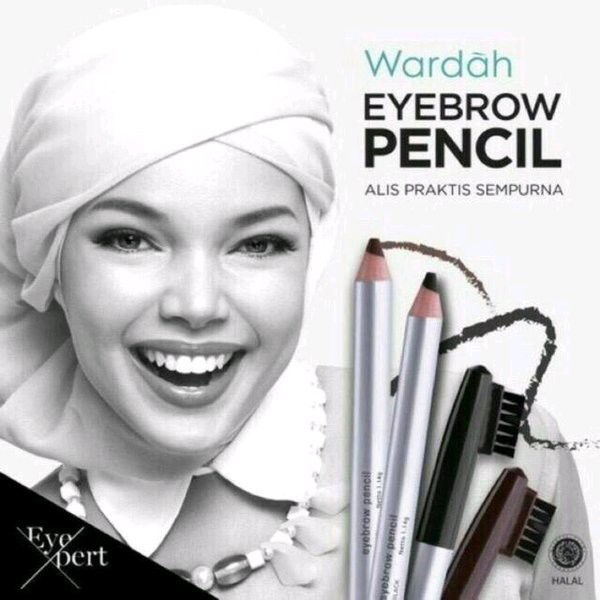 Wardah Eye Brow . Pensil Alis Wardah Original