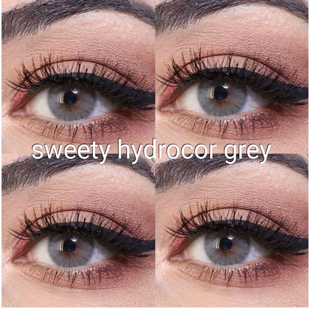 Softlens Sweety Hydrocor Grey / KONTAK LENSA