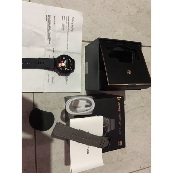 Smartwatch Huawei GT 2pro Second Ori Fullset