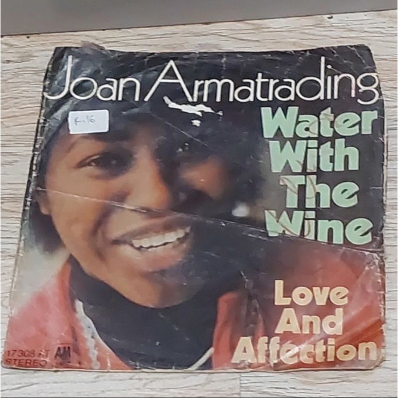 Kaset Vinyl Piringan Hitam 7&quot; Joan Armatrading